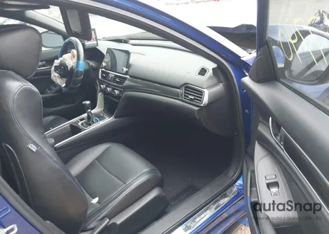 2019 Honda Accord Sport 2.0T z USA, uszkodzony, nr VIN 1HGCV2E37KA007538